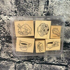 Stampin Up VOILA TO GO Set Of 6 Brand Unmounted 2007